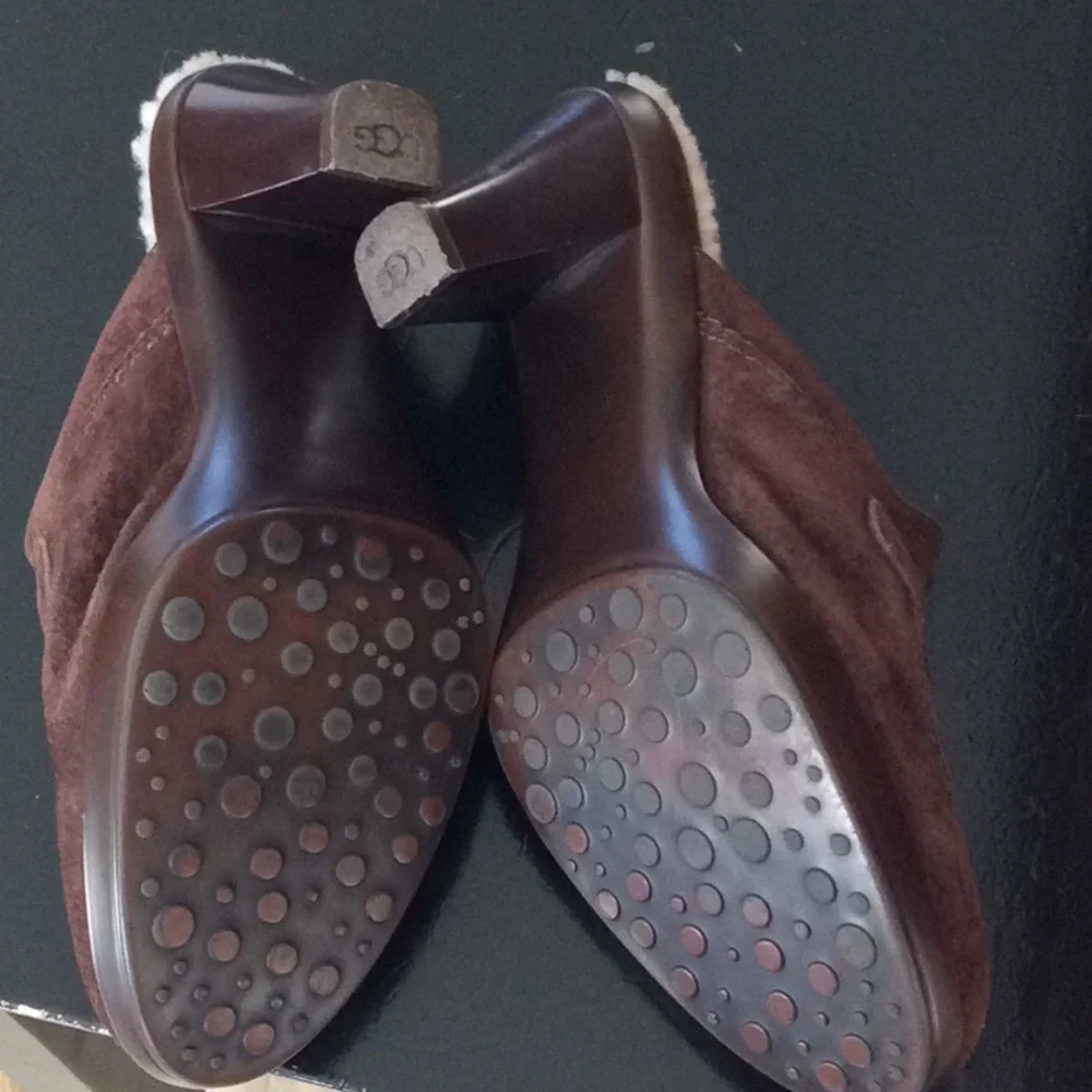 UGG Brown Suede Shoes Perfect for Fall - Picture 2 of 5